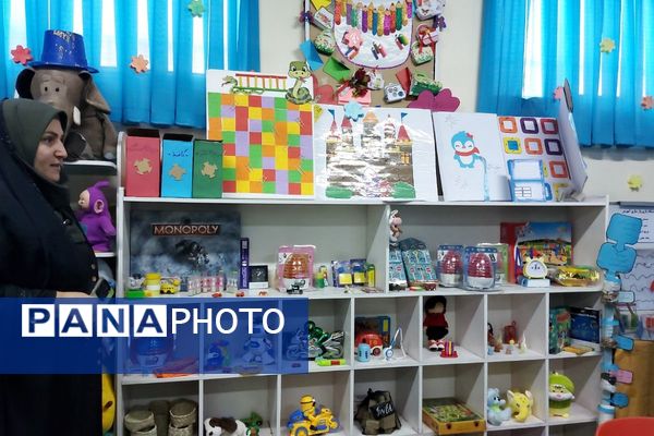 افتتاحیه اتاق بازی- یادگیری، کتابخانه و اتاق هوشمند دبستان دکتر اکبری باقرشهر 