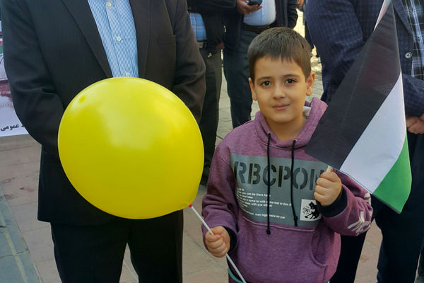 فریاد آزادی قدس از سنندج