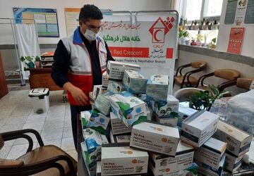 تهیه وآماده سازی 4 هزار ماسک برای مدارس کم‌برخوردار نیشابور