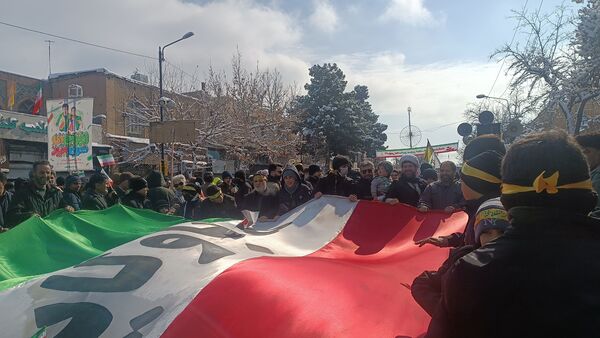راهپیمایی ۲۲ بهمن در نیشابور 
