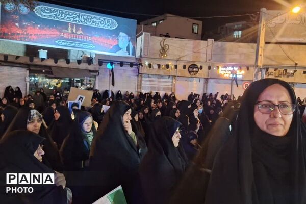 حضور مردم ولایتمدار و مسئولین شهرستان فیروزکوه در اجتماع امت حزب‌الله