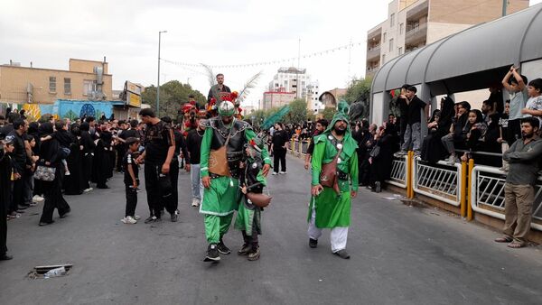 نقش‌آفرینی هنروران تعزیه در کاروان دخیل العباس(ع)