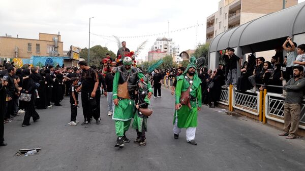 نقش‌آفرینی هنروران تعزیه در کاروان دخیل العباس(ع)
