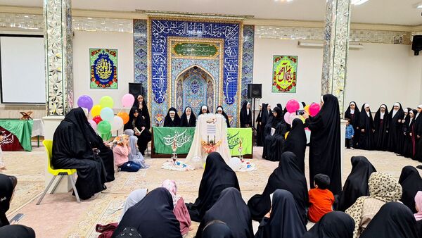شور و شادی میلاد منجی عالم در دارالقرآن امام حسین (ع) ناحیه ۶ مشهد