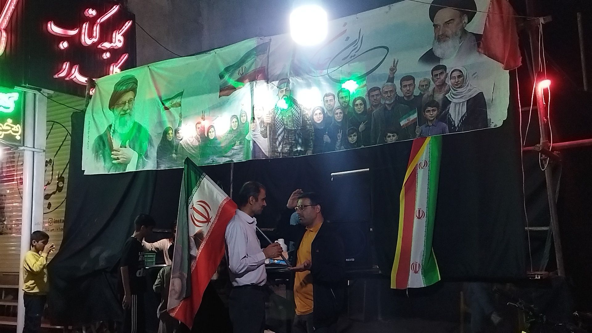 موکب ایران جان در صد و یکمین شب از اجتماعات مردمی نیشابور 