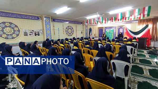 آیین باشکوه زنگ انقلاب در دبیرستان شهید بهشتی