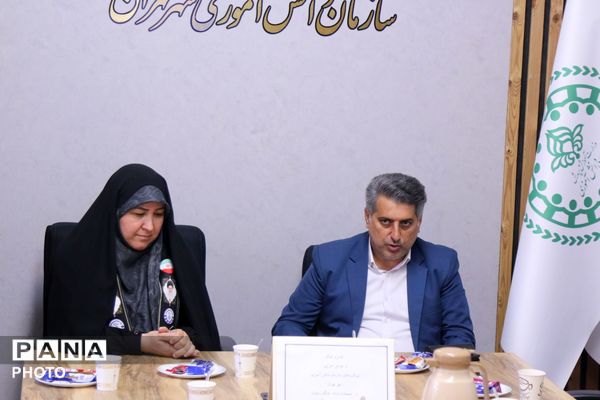 تقدیر از مربیان و دانش‌آموزان پیشتاز در فعالیت موکب‌های سازمان دانش‌آموزی شهر تهران