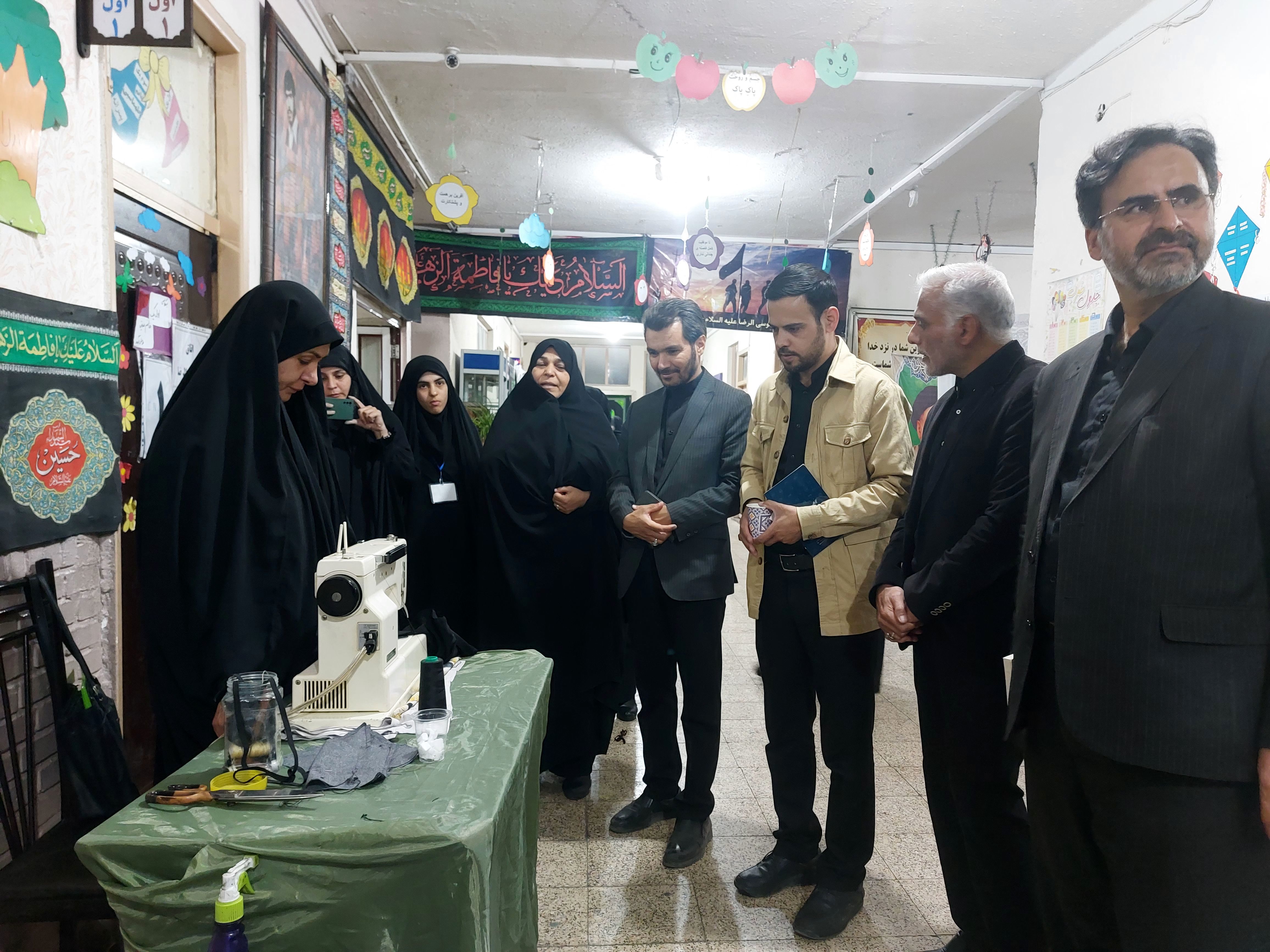 بازدید از مدارس طرح گام‌های عاشقی