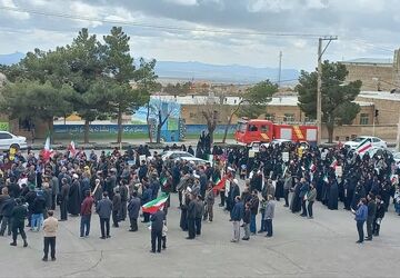 حضور پرشور مردم نیر در راهپیمایی باشکوه روز قدس