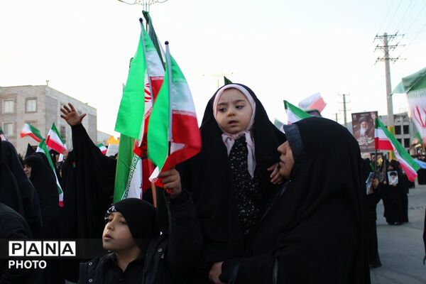 اجتماع خونخواهان و منتقمین شهادت حضرت آیت الله الامام شهید سید علی خامنه ای در پردیس