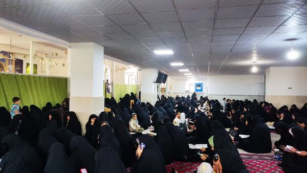مراسم دعای عرفه در شهر درق