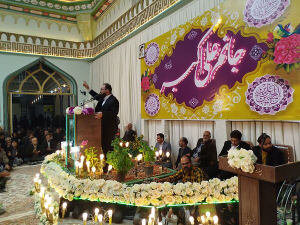 مراسم ولادت حضرت علی اکبر در شهرستان کاشمر 