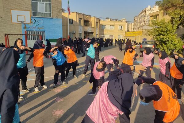 به‌مناسبت هفته بهداشت روان در دبیرستان فرشتگان ناحیه ۴شیراز 