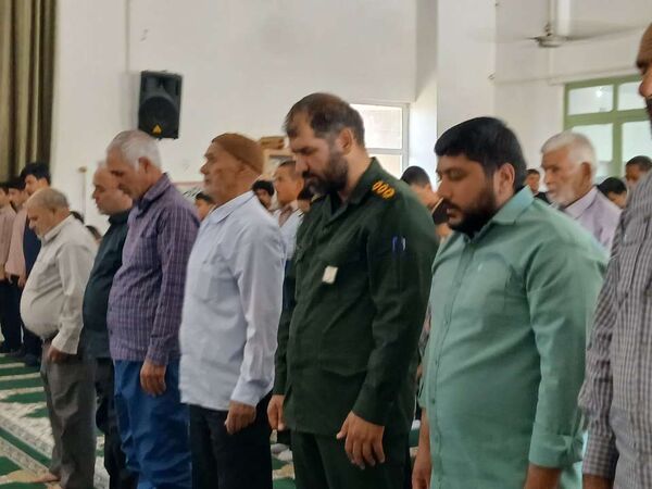 برگزاری یادواره شهدا در مسجد صاحب‌الزمان شهرستان خلیل‌آباد