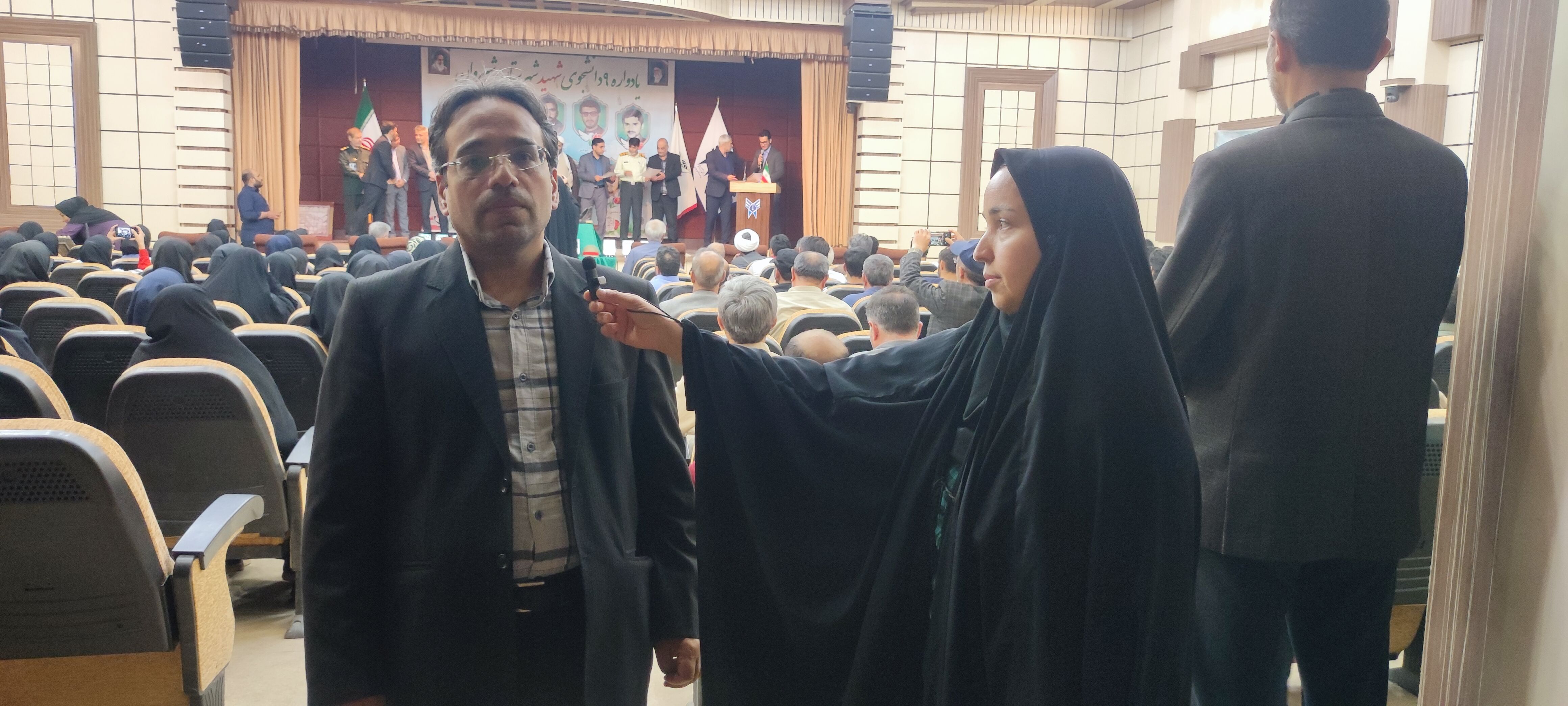 برگزاری چهارمین یادواره ۹ دانشجوی شهید شهرستان شیروان