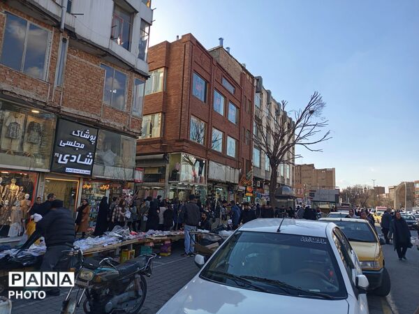 حال و هوای بازار تبریز در عید 