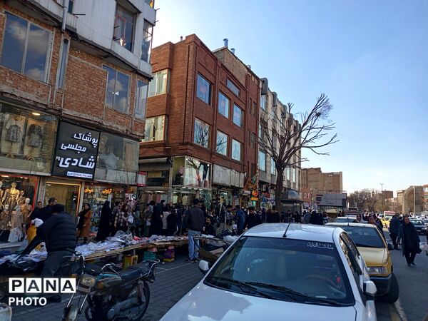 حال و هوای بازار تبریز در عید 