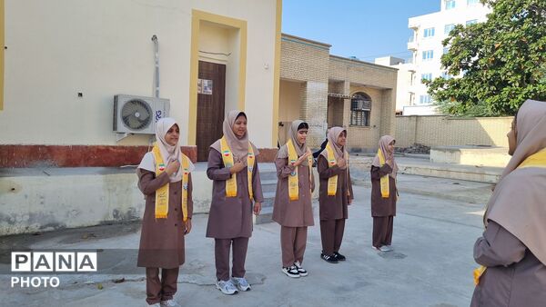 آیین آغاز سال تحصیلی در دبیرستان نمونه دولتی حضرت خدیجه(س) 