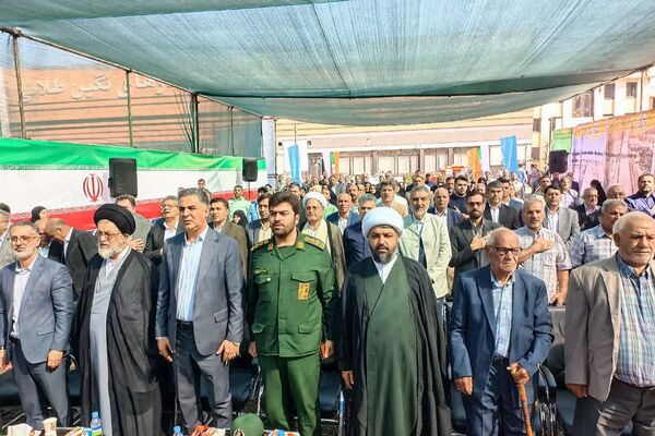 آئین خشت گذاری کاشانه‌های علم و خرد در باقرشهر