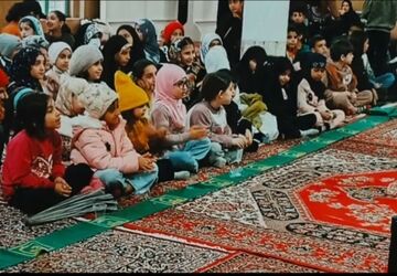 جشن اعیاد شعبانیه برای نوگلان فاطمی 