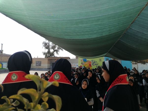 سه شنبه های مهدوی در دبستان ناهید نخودی 