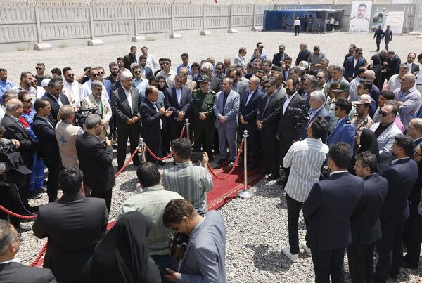 افتتاح پروژه انتقال گاز دشتک زابل به نهبندان