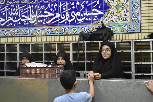 عزاداری ماه صفر در حسینیه محله قاضی شهرستان‌دماوند 