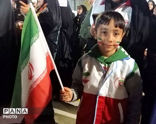 راهپیمایی شهروندان شهرستان مانه 