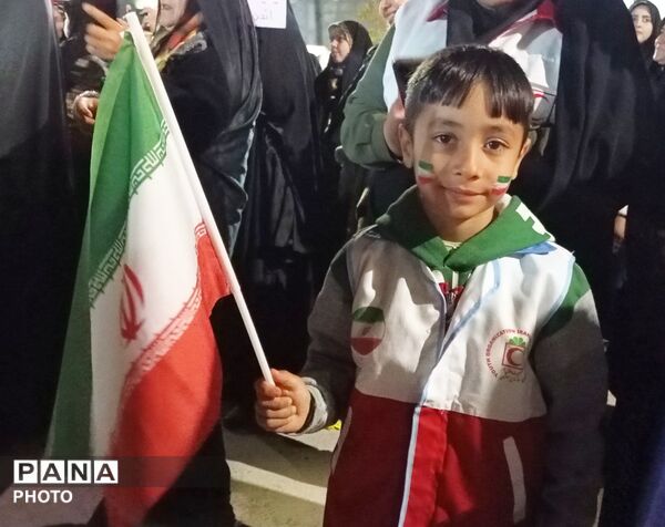 راهپیمایی شهروندان شهرستان مانه 