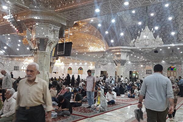 برپایی جشن میلاد رسول اکرم (ص) و امام صادق (ع) در حرم حضرت عبدلعظیم حسنی