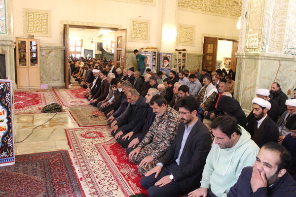 نماز جمعه باشکوه بندپی شرقی
