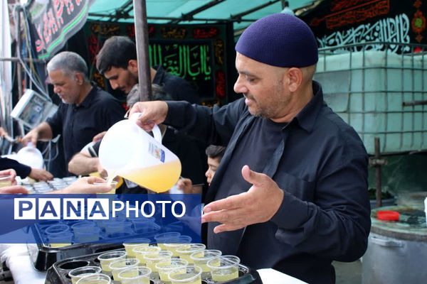 جلوه‌های زیبای انس و همدلی در خدمت به ارادتمندان سیدالشهدا(ع)