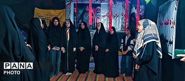 شبی دیگر از تجمعات شبانه با حضور پرشور مردم پلدختر