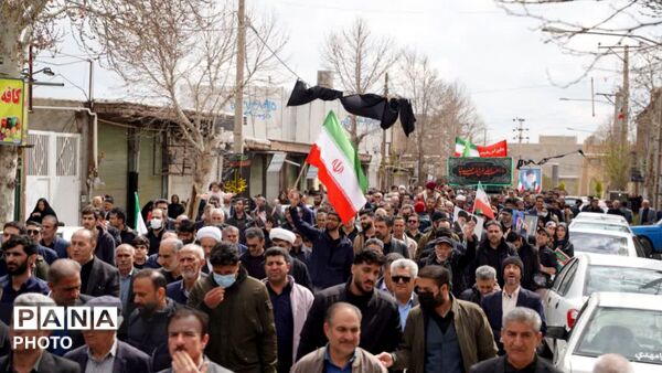 راهپیمایی روز جهانی قدس در کوهدشت لرستان