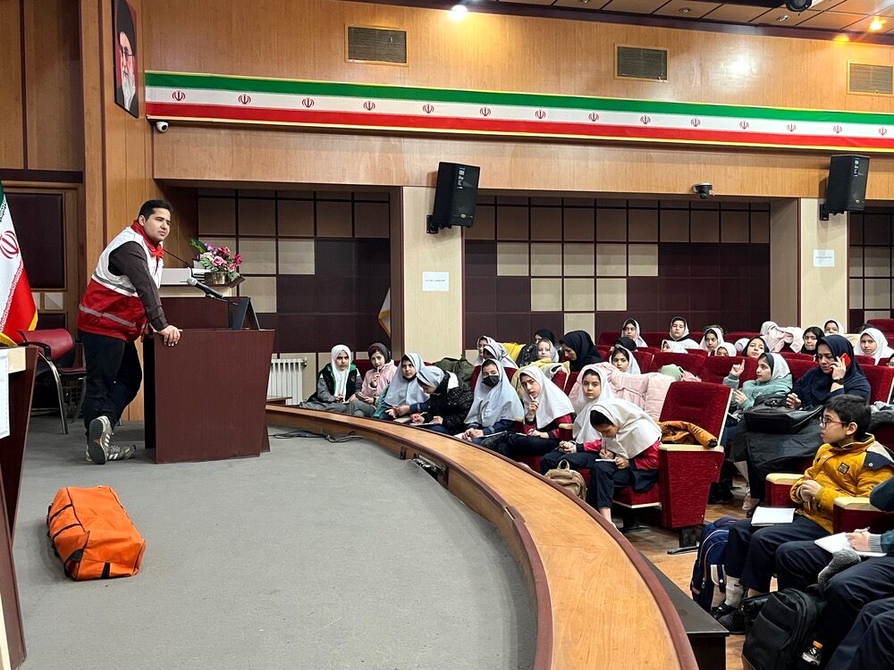 کارگاه آموزشی جشنواره سفیران سلامت با موضوع ایستگاه امدادی