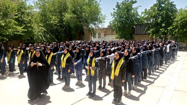بازدید تشکیلاتی سازمان دانش‌آموزی از مدارس دخترانه شاهد و بنت‌الهدی سرآبتاوه
