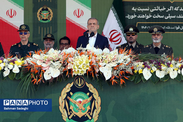 مراسم رژه روز ارتش - تهران