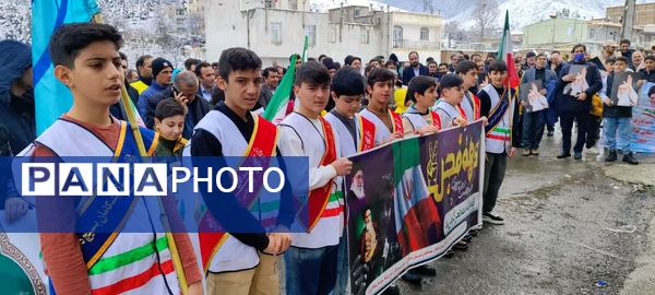 خروش انقلابی مردم شهرستان خداآفرین 