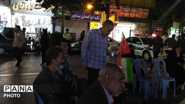 آموزش کمک های اولیه در شب صد و شصت و چهارم از اجتماعات مردمی نیشابور 