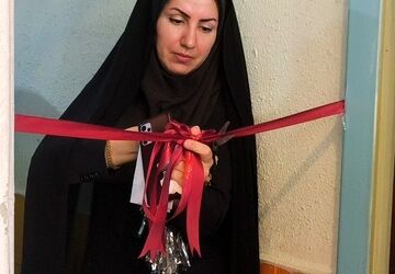افتتاحیه اتاق بهداشت و سلامت در دبستان فردوسی بروجن