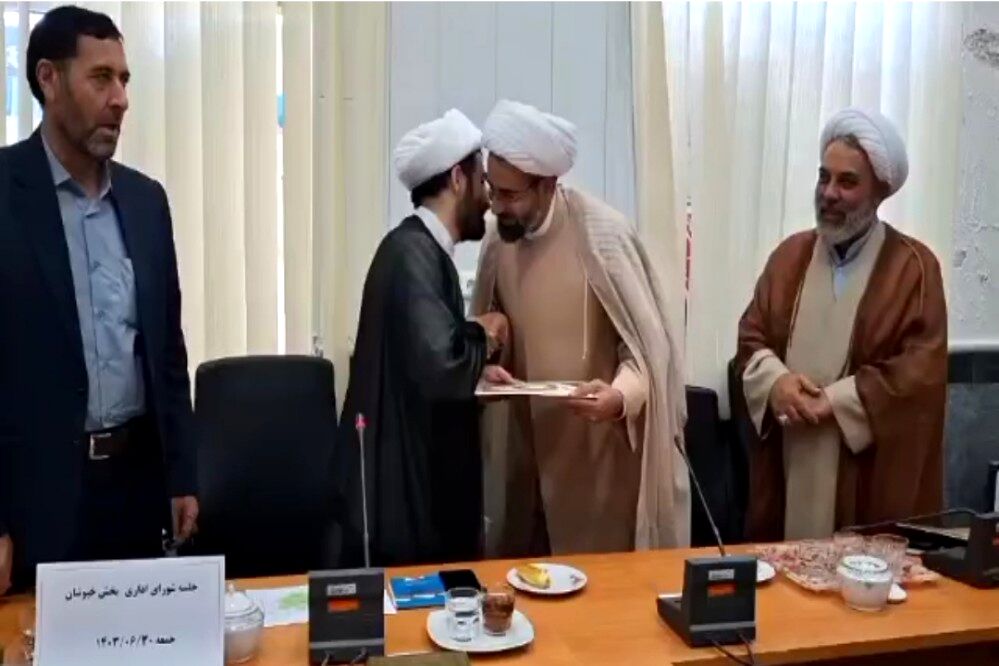 انتصاب امام جمعه جدید بخش خبوشان شهر تیتکانلو 