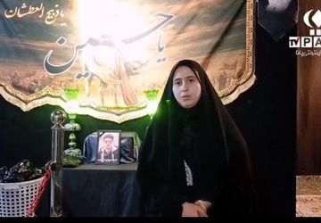 عزاداری در دبیرستان شهید ناصر آزاد فر مشهد