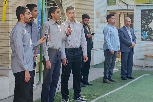 آغاز سال تحصیلی در دبیرستان علوم و معارف اسلامی شهید مطهری؛ شور و شوق مهر در مدارس