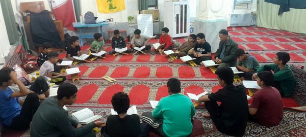 اعتکاف در مسجد حضرت‌‌‌ابوالفضل(ع) محله مارم باغ شهر فین  