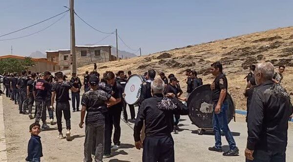تجلی عشق و ارادت به اباعبدالله در روستای کپر