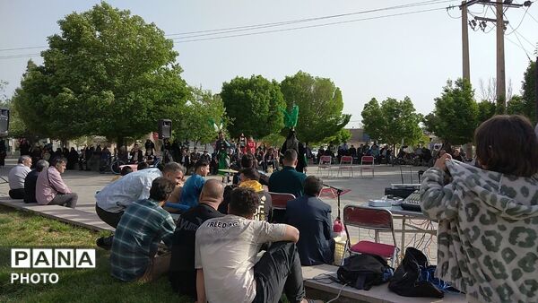 مراسم شبیه خوانی در آرامگاه بانو بی بی شطیطه 