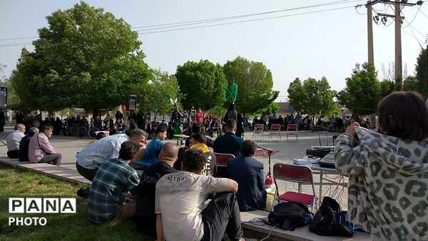 مراسم شبیه خوانی در آرامگاه بانو بی بی شطیطه 