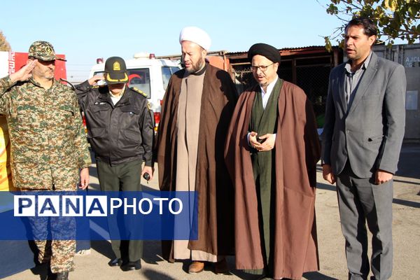 یادواره شهدای دانش‌آموزی سامان در ایام فاطمیه 