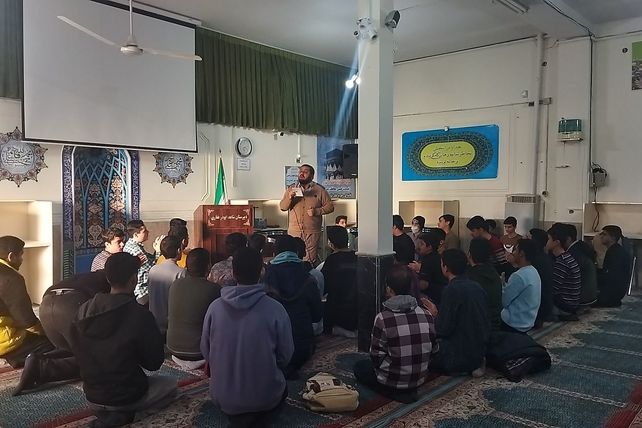 مراسم جشن میلاد حضرت رقیه (س) در دبیرستان شاهد ابوذر غفاری نیشابور 