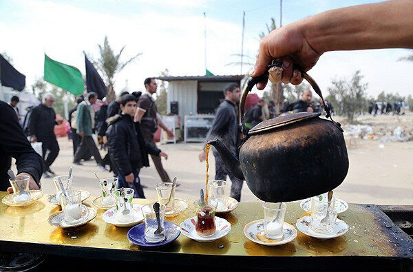 موکب اربعین باشگاه استقلال در مرز مهران